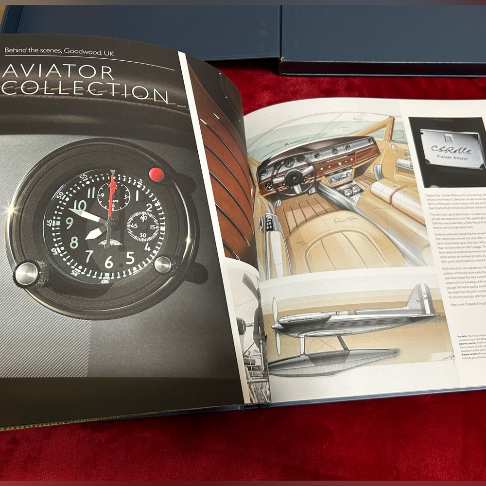 Rolls Royce coffee table collectors book